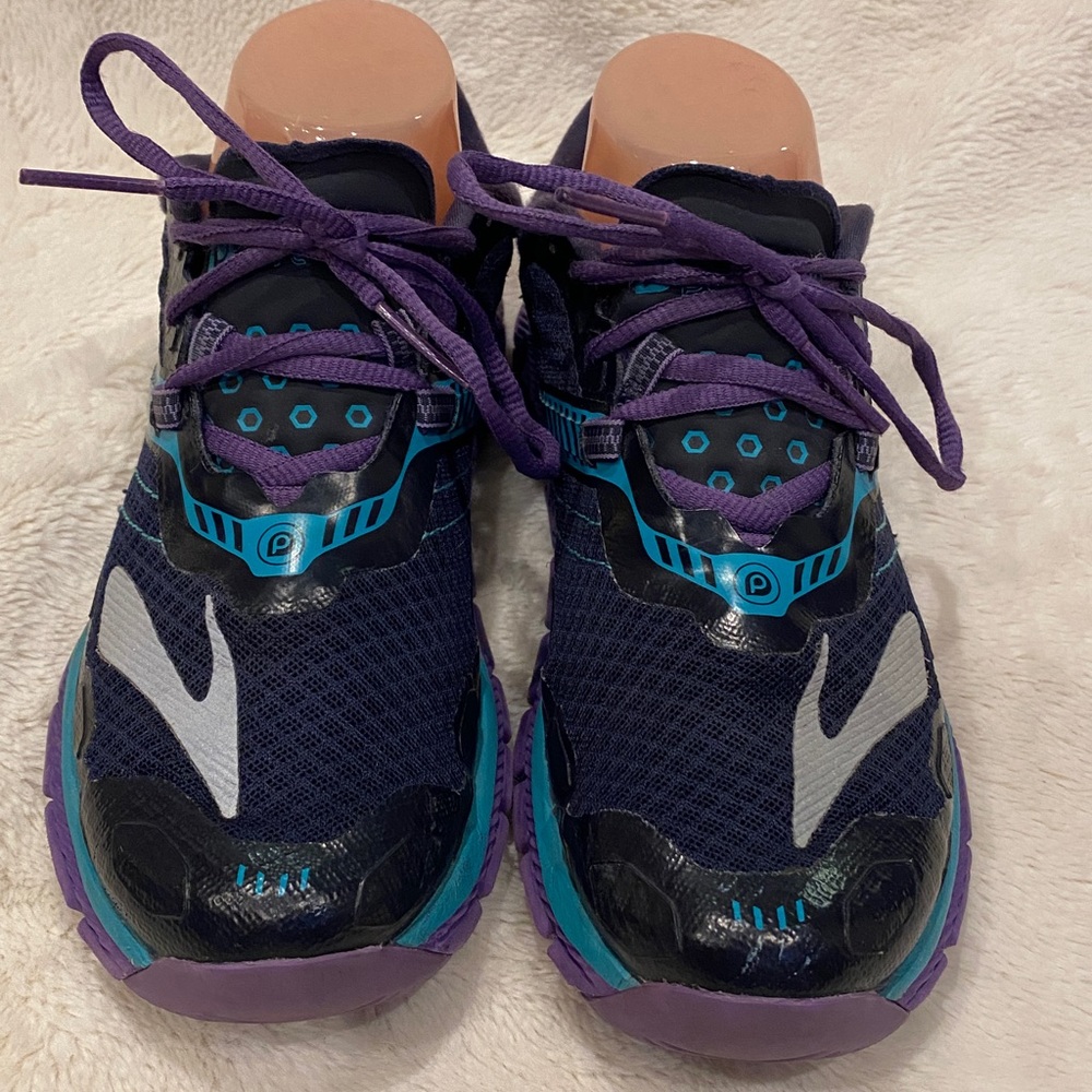 Women's Brooks PureGrit 5 Pure Grit Athletic Trail Running Shoes Size 6.5 VGC - Picture 4 of 14